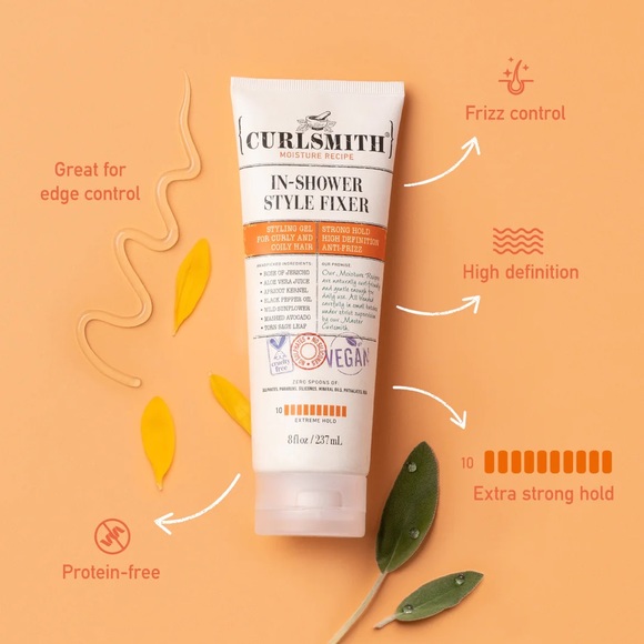 NWT CURLSMITH In-Shower Style Fixer 8 Oz - Picture 4 of 7